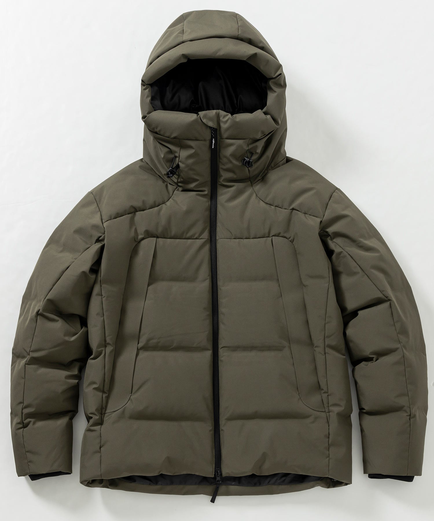 【MENS】FUSED QUILTING DOWN JACKET ヒューズド キルティング ダウンジャケット ウィンドストッパー / WINDSTOPPER(R) プロダクト by GORE TEX LABS +phenix(プラスフェニックス)