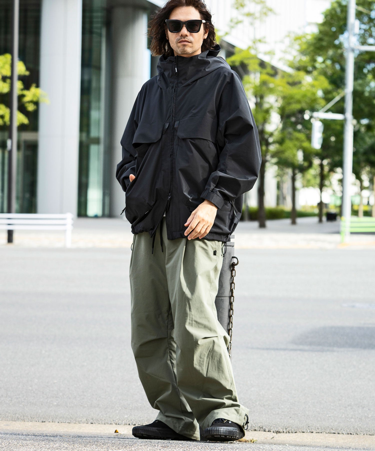 【MENS】WEATHER PROOF OVER PANTS ウェザープルーフオーバーパンツ / WINDSTOPPER(R) プロダクト by GORE TEX LABS / +phenix(プラスフェニックス)