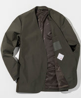 Men's GTX No Collar Jacket / WINDSTOPPER(R) Product by GORE-TEX LABS / Windstopper / GORE-TEX / 1PIU1UGUALE3 RELAX × +phenix 