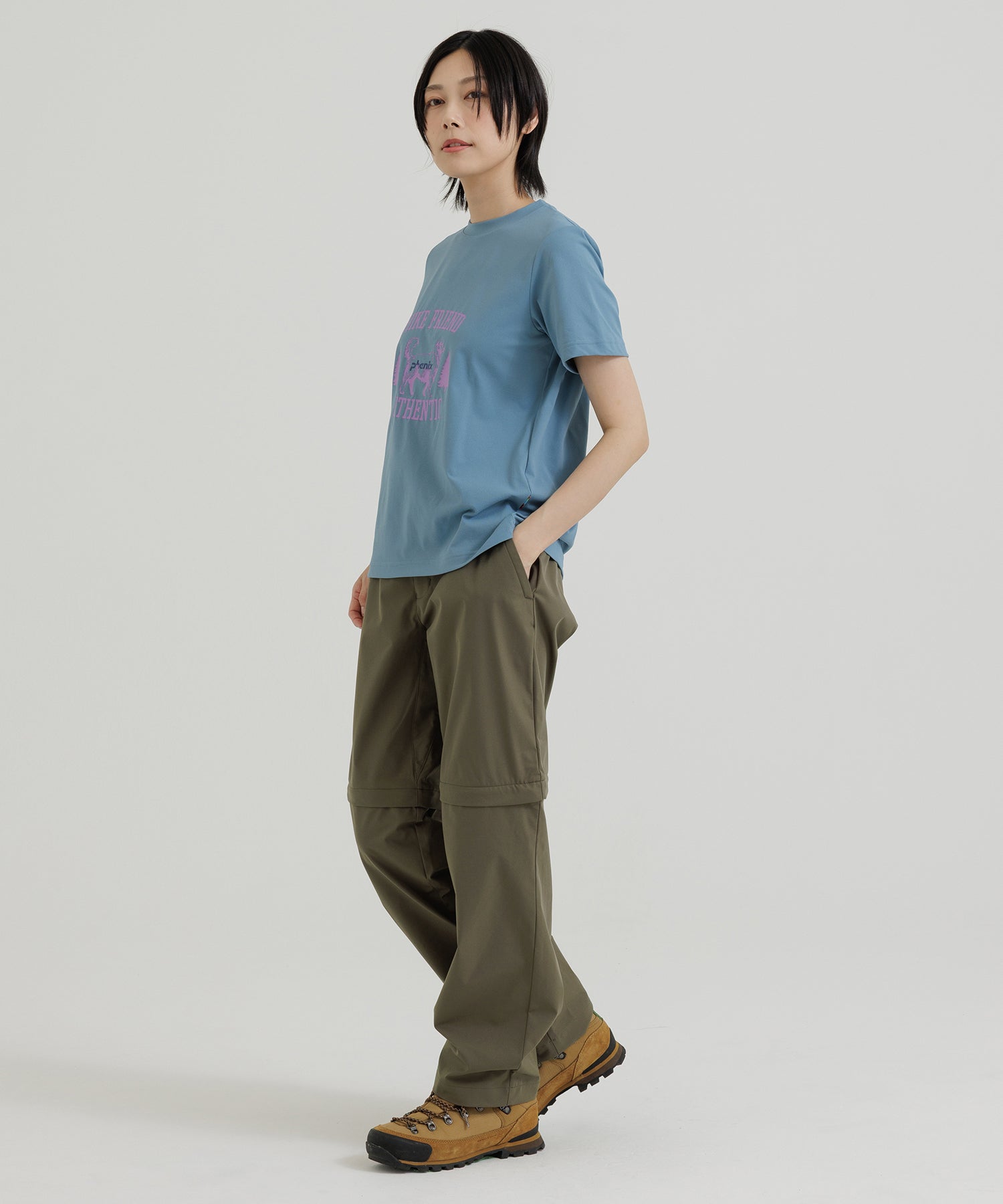 【WOMENS】ALERT PANTS CONVERTIBLE MELANGE / アラートパンツ コンバーチブルメランジ