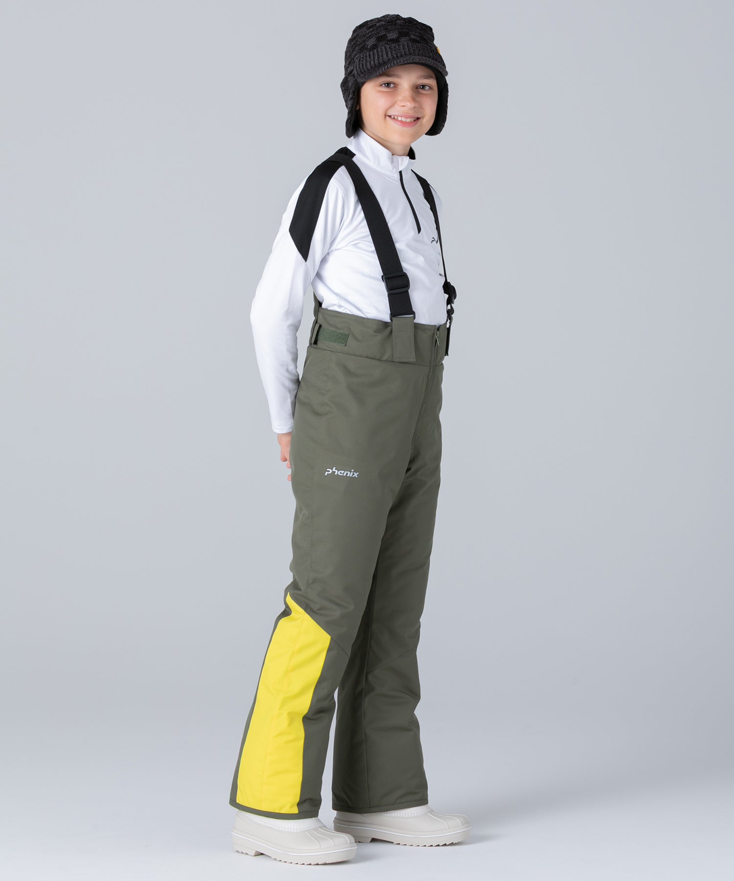 【KIDS/JUNIOR】Sweden Junior Two-piece スウェーデンジュニアツーピース / SWEDEN / 最大20cmサイズ調整可能 /phenixスキーウェア 25AW