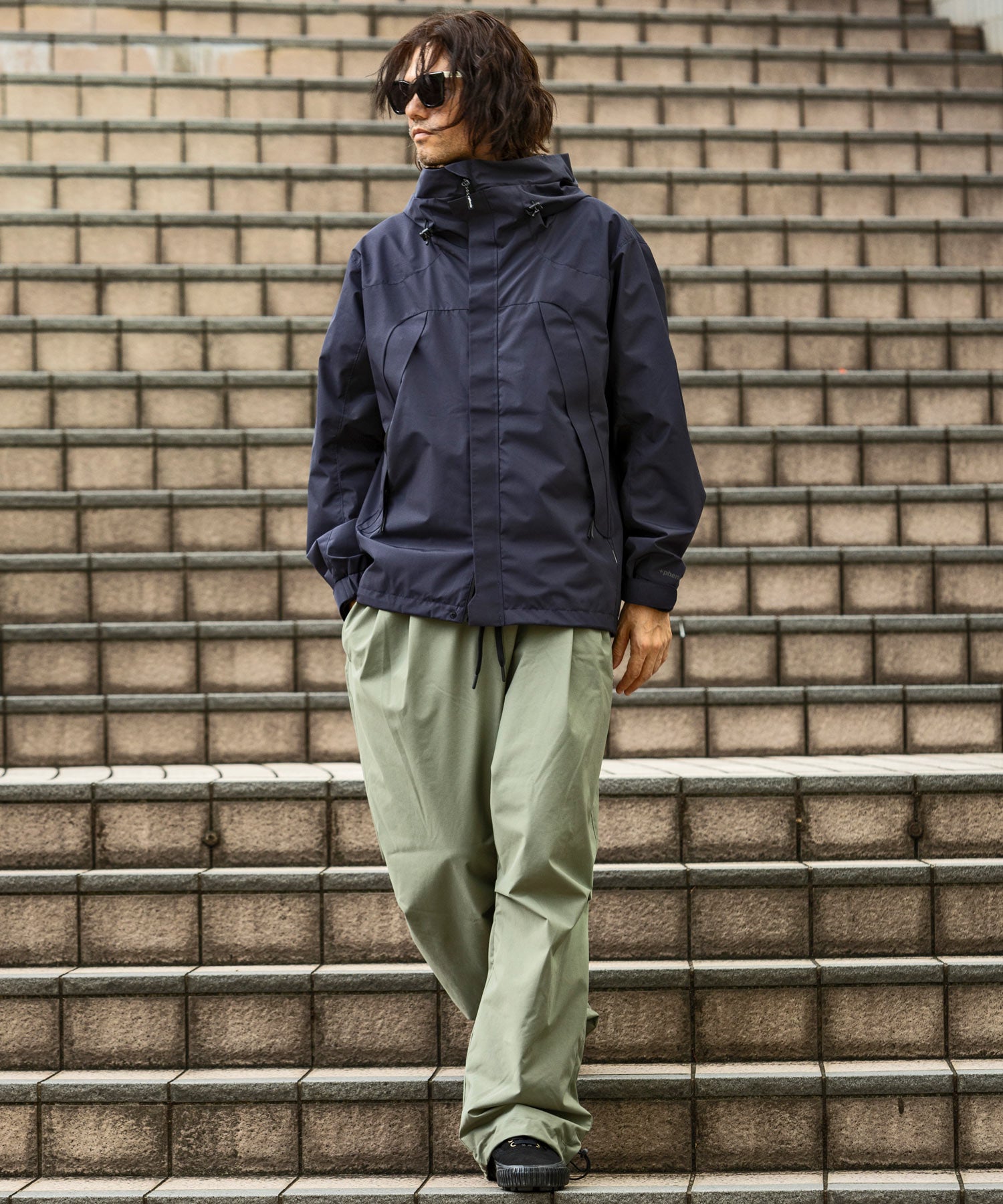 【MENS】WEATHER PROOF OVER PANTS ウェザープルーフオーバーパンツ / WINDSTOPPER(R) プロダクト by GORE TEX LABS / +phenix(プラスフェニックス)