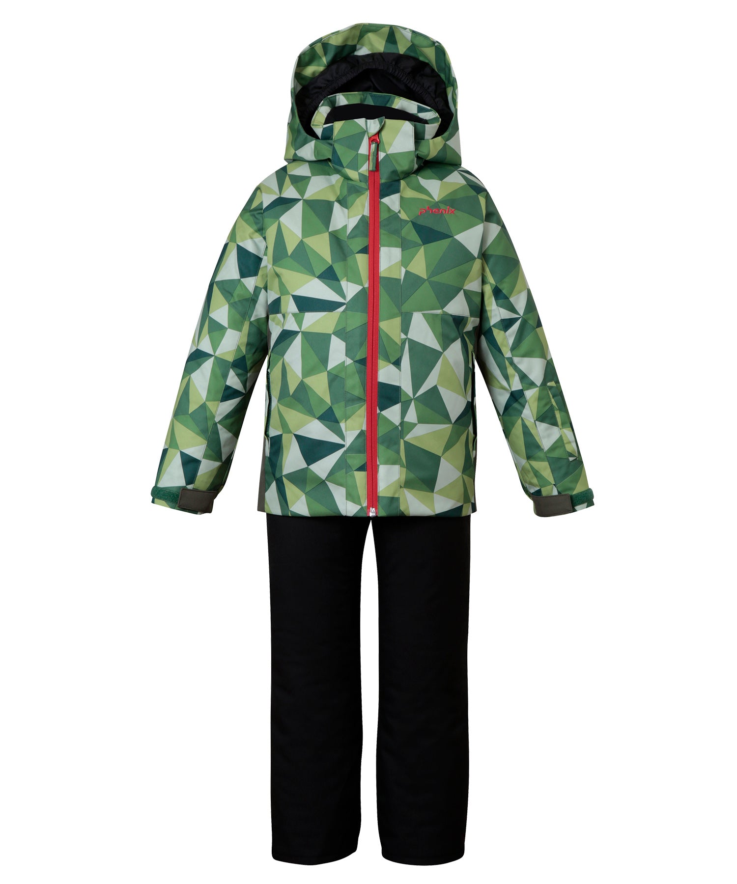 【KIDS/JUNIOR】Playing in Snow Junior Two-piece プレーイングインザスノージュニアツーピース / JUNIOR / 子供用スキーウェア アウター上下セット /phenixスキーウェア 24AW