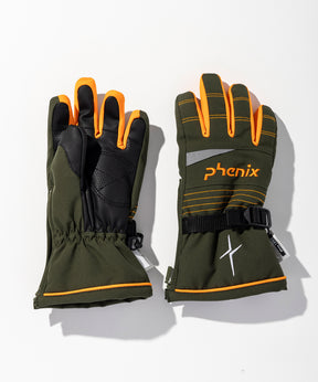 【KIDS/JUNIOR】Side Zipper Gloves / サイドジッパーグローブ / phenix スキーウェア 26AW