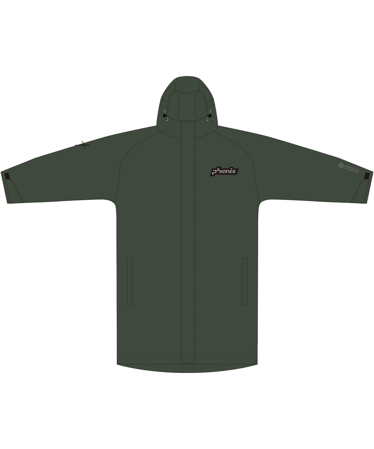 【フェニックスチーム用商品】Ski poncho 2026年12月中旬お届け予定【※数量限定】