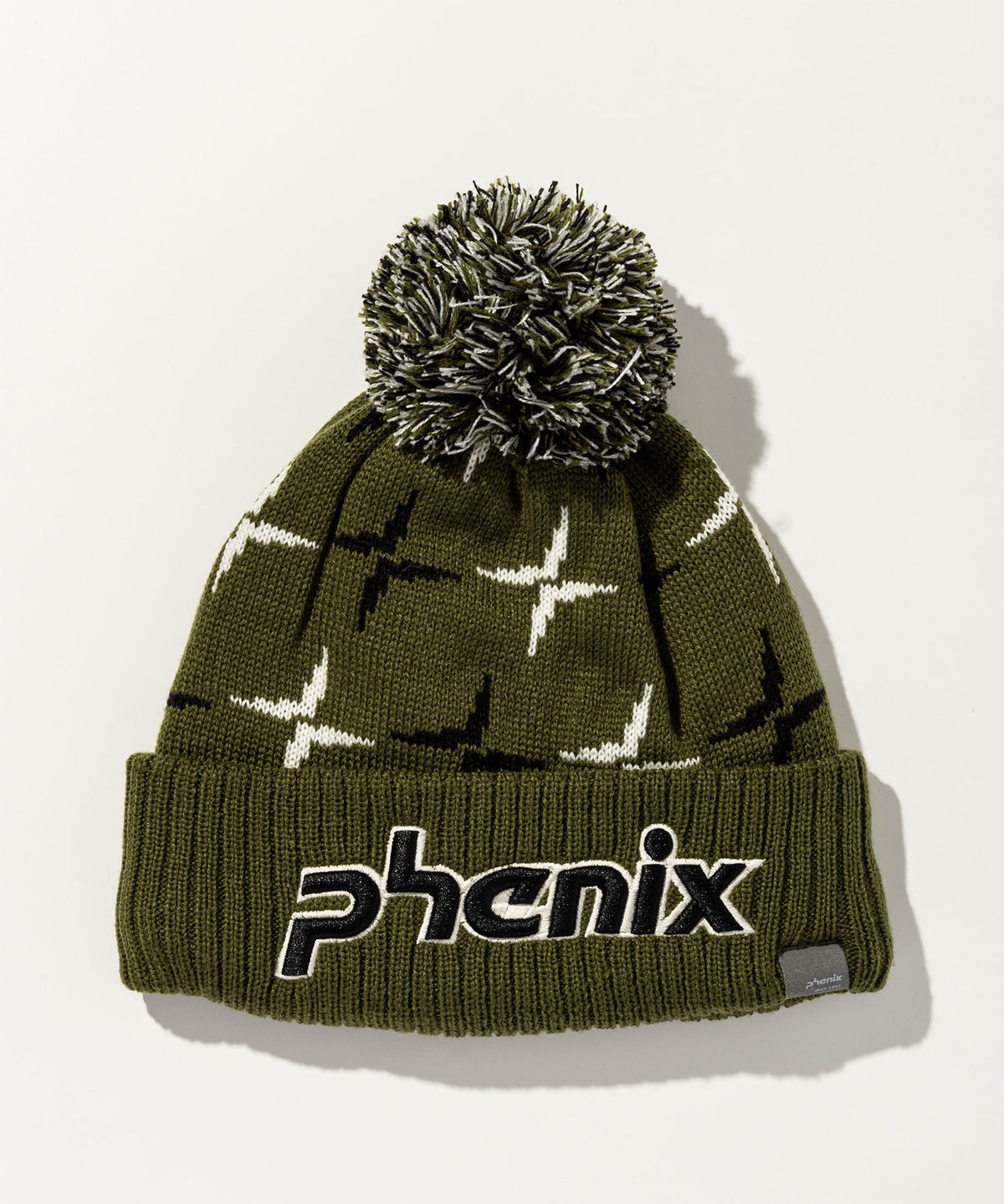 【KIDS/JUNIOR】Cross Pattern Knit Cap / クロスパターンニットキャップ / phenix スキーウェア 26AW