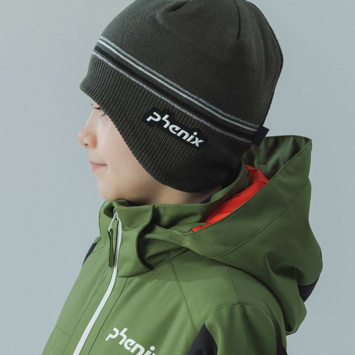 KIDS/JUNIOR】Junior Simple Lined Knit Beanie / ジュニアシンプル