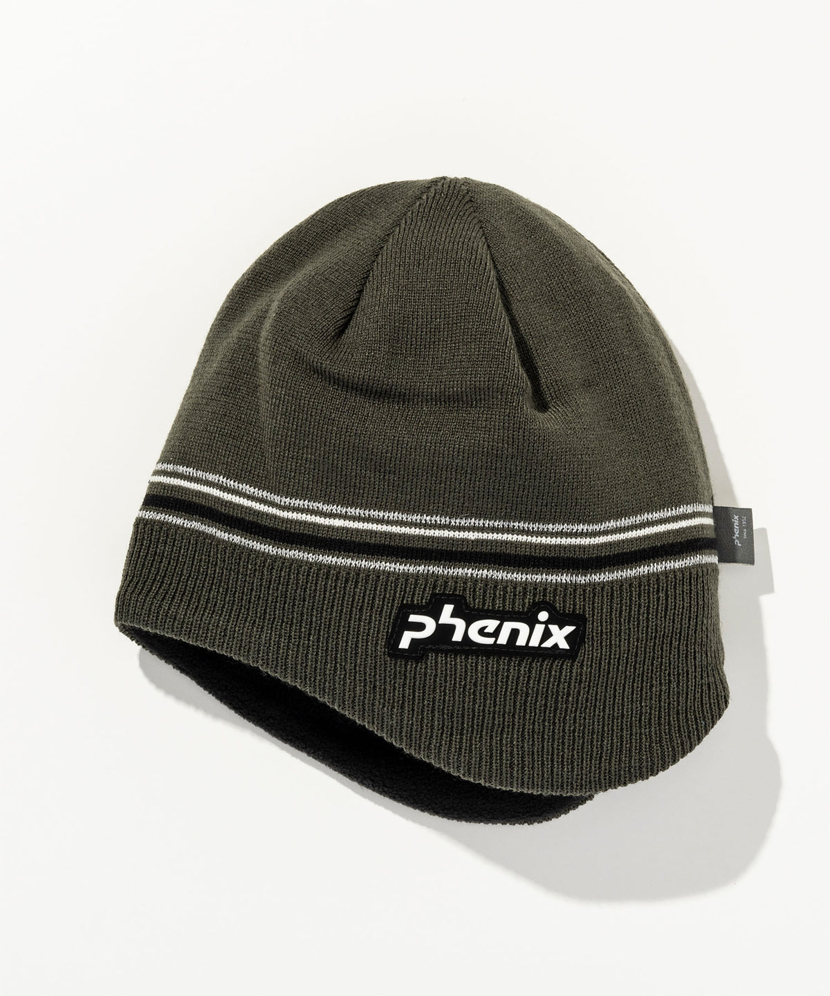 【KIDS/JUNIOR】Junior Simple Lined Knit Beanie / ジュニアシンプルラインドニットビーニー / phenix スキーウェア 26AW