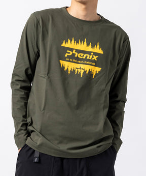 【MENS】PHENIX LONG SLEEVE T-SHIRT フェニックスロングスリーブTシャツ  /phenix outdoor(フェニックスアウトドア)
