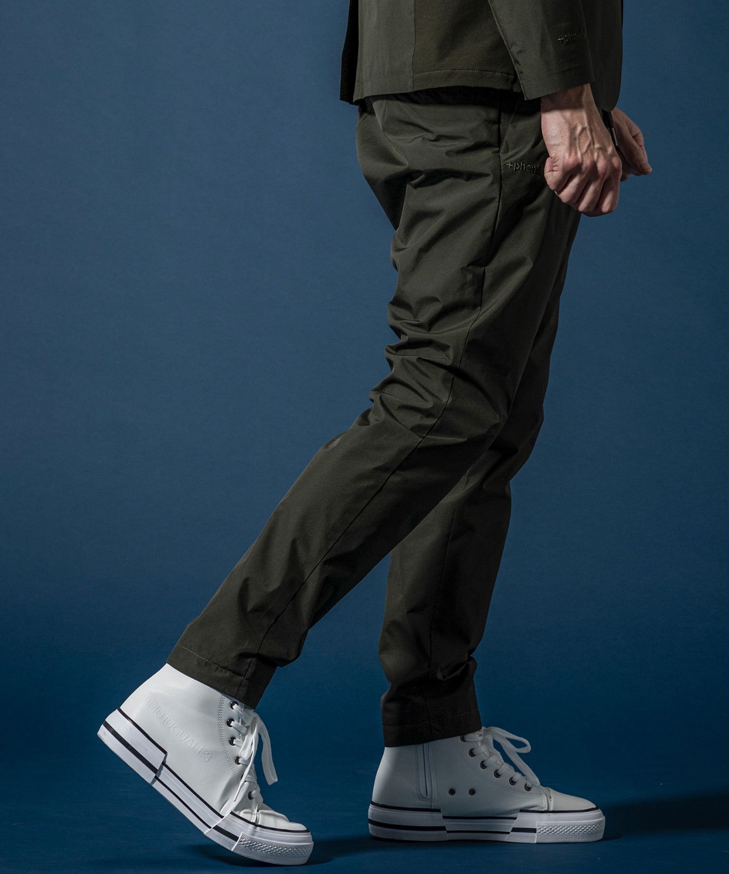【MENS】GTX SLACKS スラックス / WINDSTOPPER(R) プロダクト by GORE-TEX LABS /ウィンドストッパー/ゴアテックス/1PIU1UGUALE3 RELAX × +phenix(ウノピゥウノウグァーレトレ リラックス)