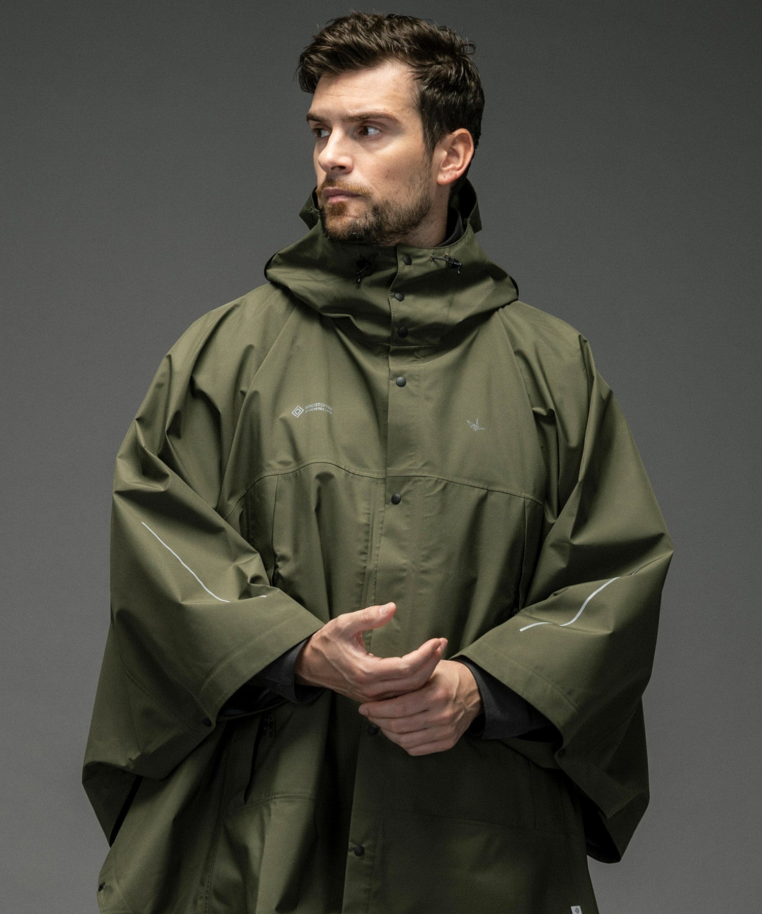 UTILITY PONCHO ユーティリティポンチョ / WINDSTOPPER プロダクト by GORE-TEX LABS