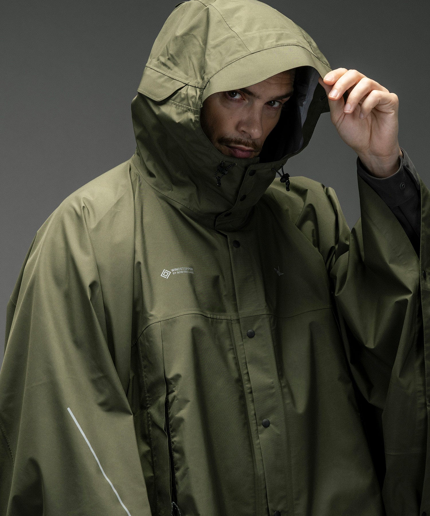 UTILITY PONCHO ユーティリティポンチョ / WINDSTOPPER プロダクト by GORE-TEX LABS