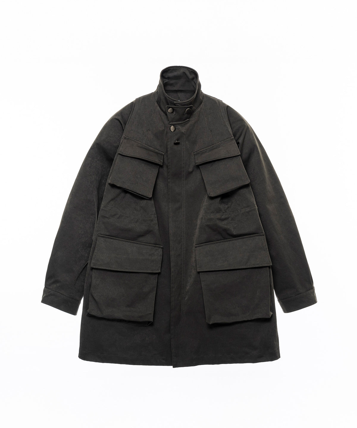 TECH JERSEY FLARE FATIGUE JACKET