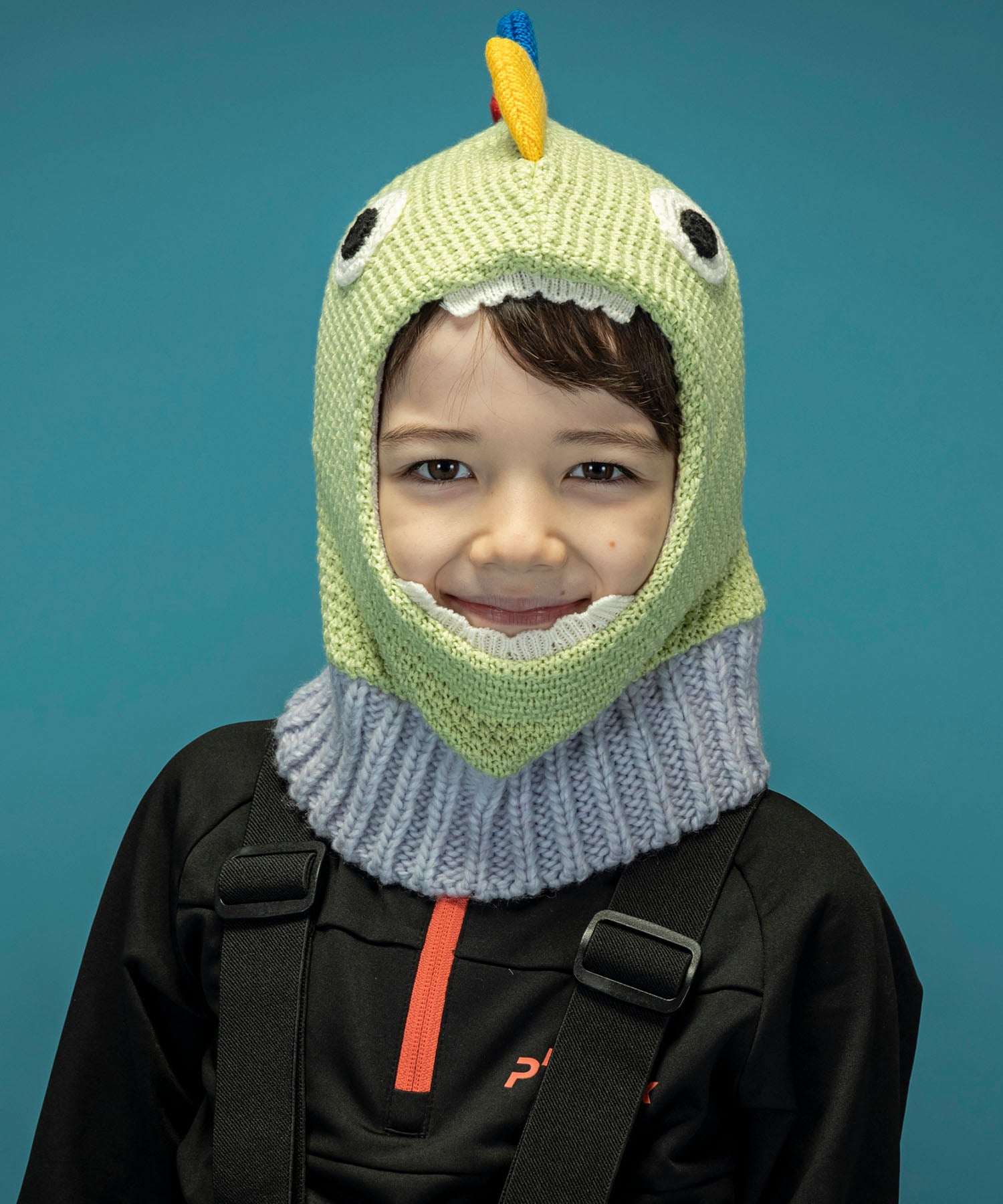 【KIDS/JUNIOR】Dinosaur Knit Hat ダイナソーニットハット / JUNIOR ACC / 子供用 ニットキャップ / phenixスキーウェア 24AW