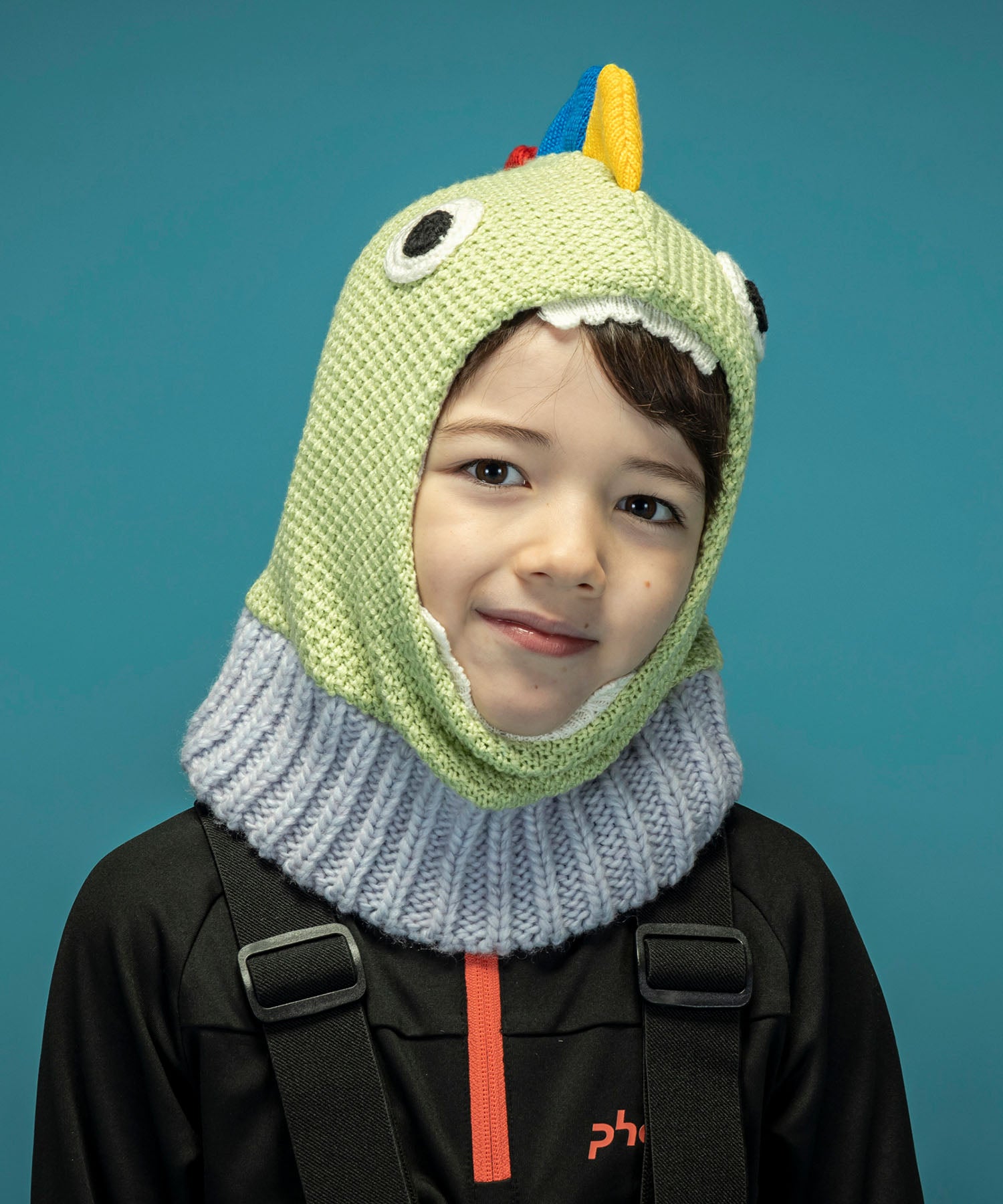 【KIDS/JUNIOR】Dinosaur Knit Hat ダイナソーニットハット / JUNIOR ACC / 子供用 ニットキャップ / phenixスキーウェア 24AW