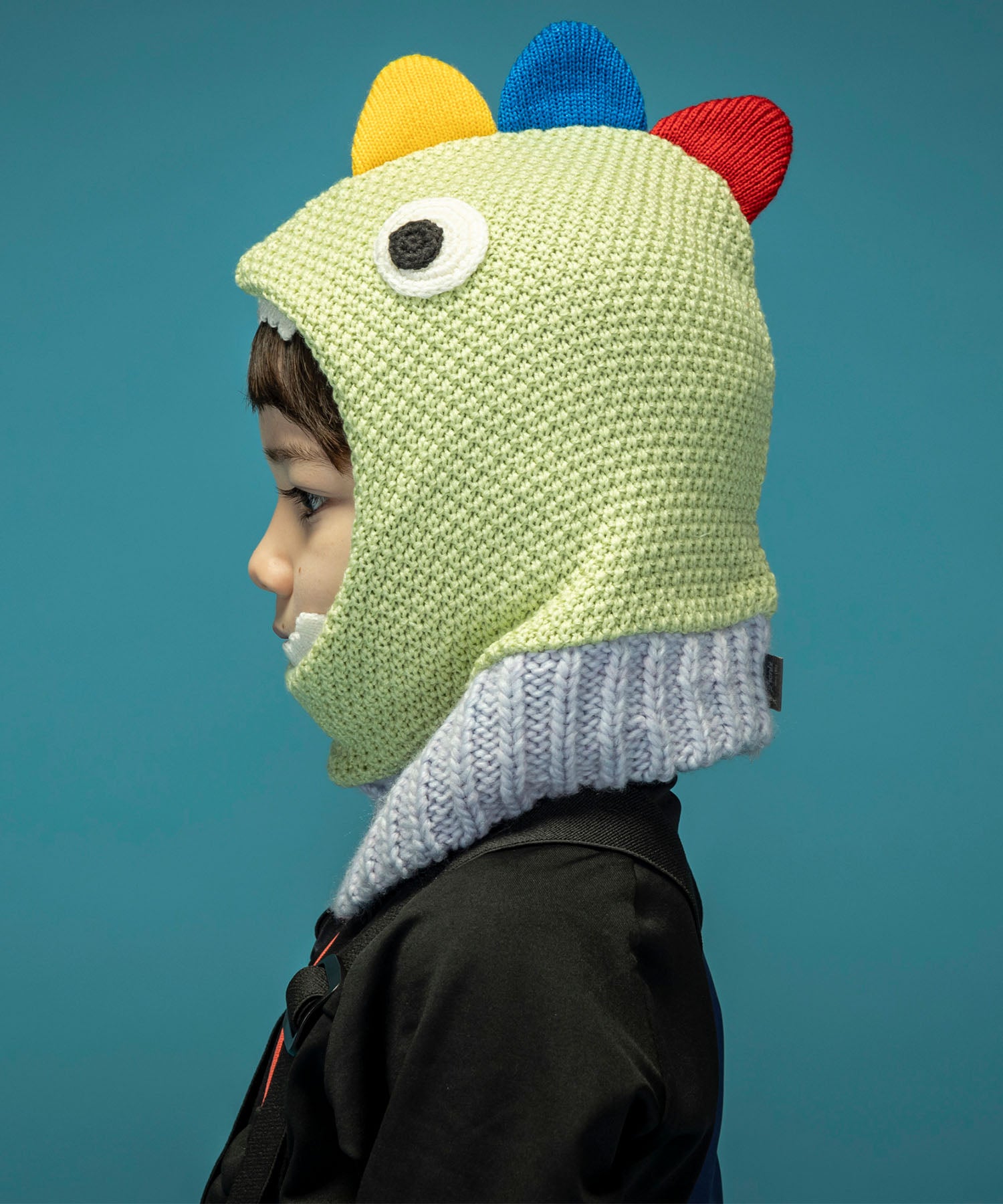 【KIDS/JUNIOR】Dinosaur Knit Hat ダイナソーニットハット / JUNIOR ACC / 子供用 ニットキャップ / phenixスキーウェア 24AW