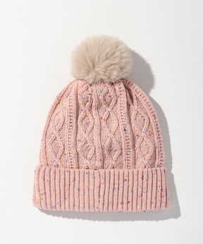 【WOMENS】Mix Nep Knit Cap / ミックスネップニットキャップ / phenix スキーウェア 26AW
