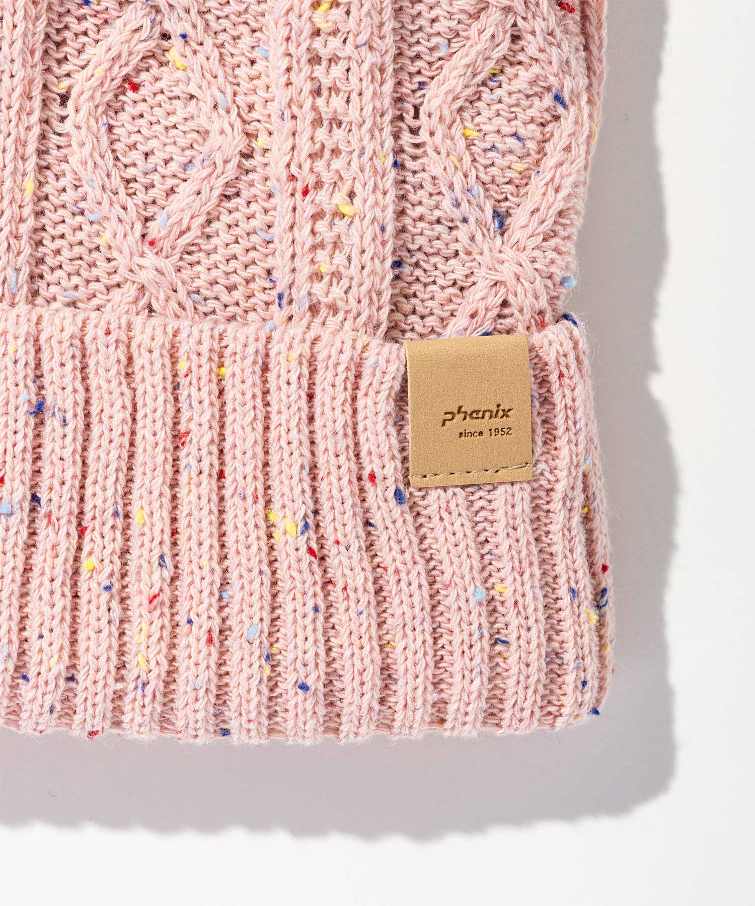 【WOMENS】Mix Nep Knit Cap / ミックスネップニットキャップ / phenix スキーウェア 26AW