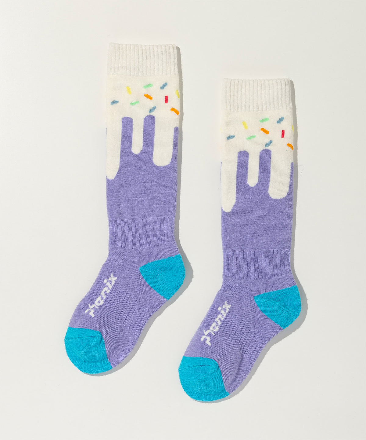 【KIDS/JUNIOR】Melty Ice Cream Ski Socks / メルティアイスクリームスキーソックス / phenix スキーウェア 26AW