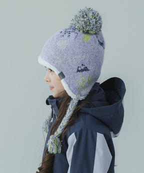【KIDS/JUNIOR】Earflap Beanie / イヤーフラップビーニー / phenix スキーウェア 26AW