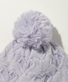 【KIDS/JUNIOR】Heart Pattern Knit Cap / ハートパターンニットキャップ / phenix スキーウェア 26AW