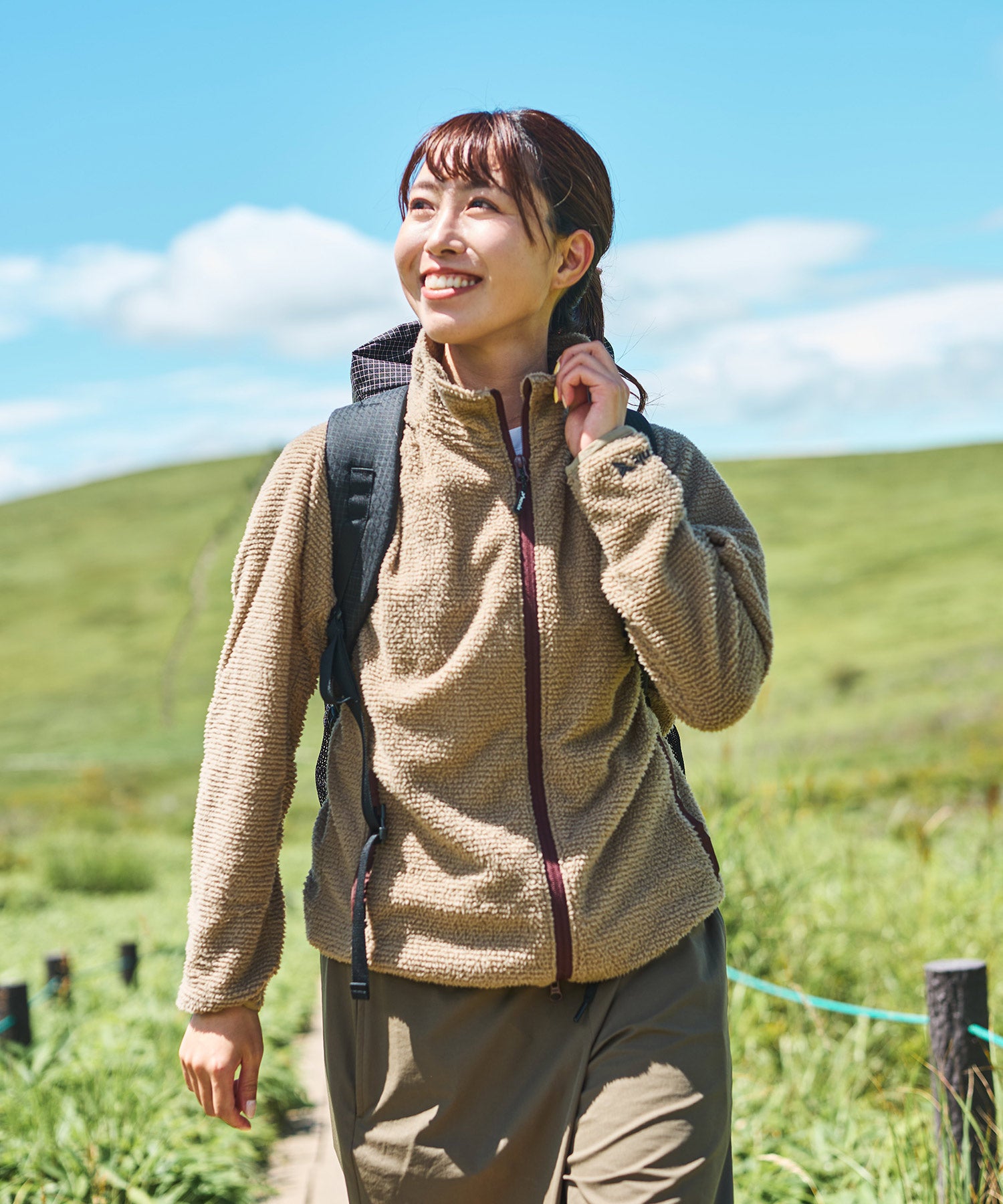 【WOMENS】NIMBLE FLEECE JACKET / ニンブルフリースジャケット