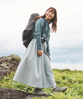 VERSATILE WRAPPED DWR SKIRT / バーサタイル ラップドDWRスカート