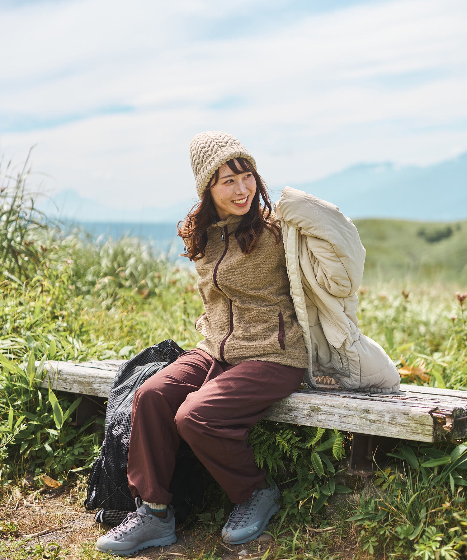 【WOMENS】ADAPTABLE FLUFFY JACKET / アダプタブル フラッフィージャケット