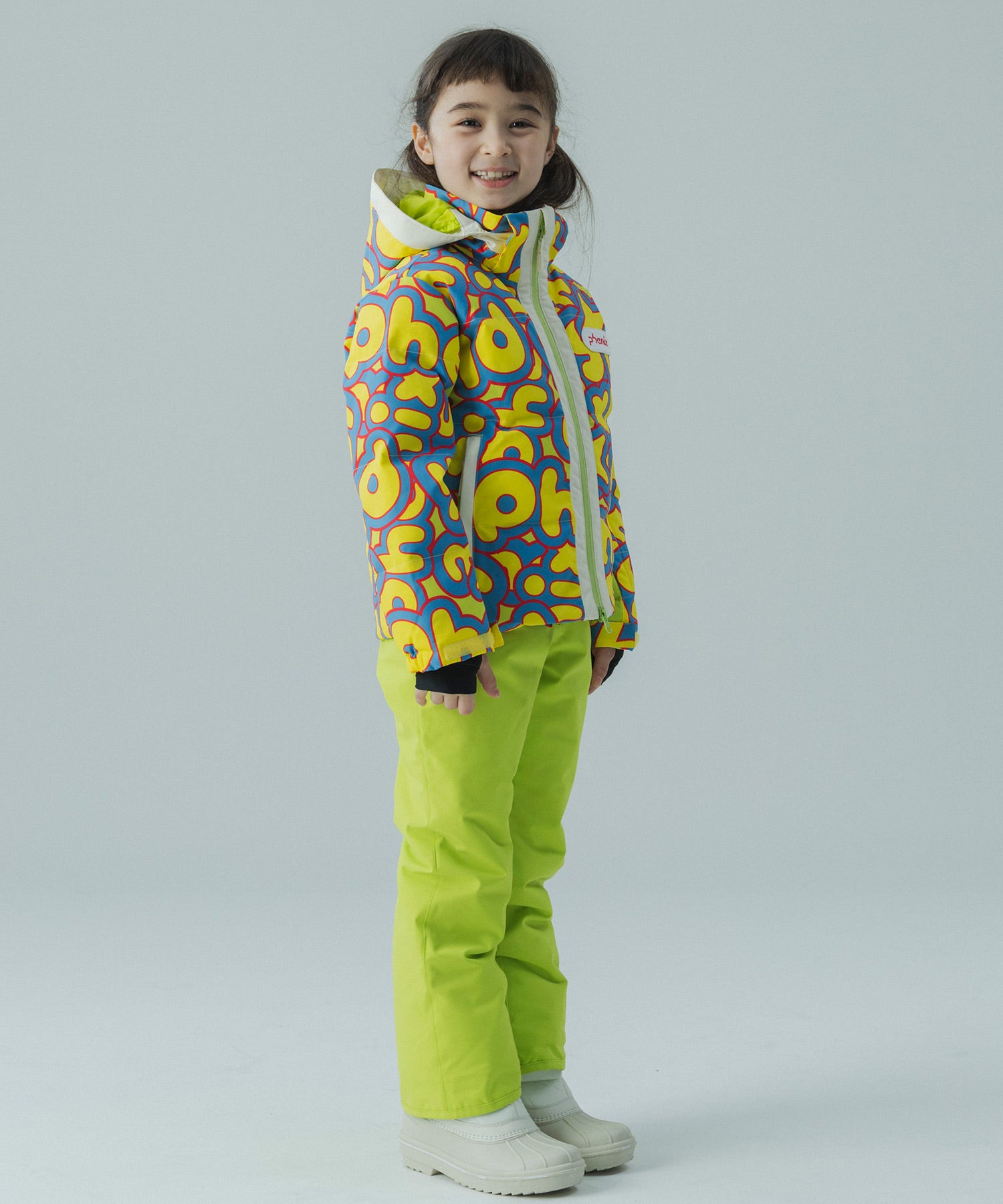 【KIDS/JUNIOR】Frosty Hop Jr Two-Piece / フロスティホップジュニアツーピース / phenix スキーウェア 26AW