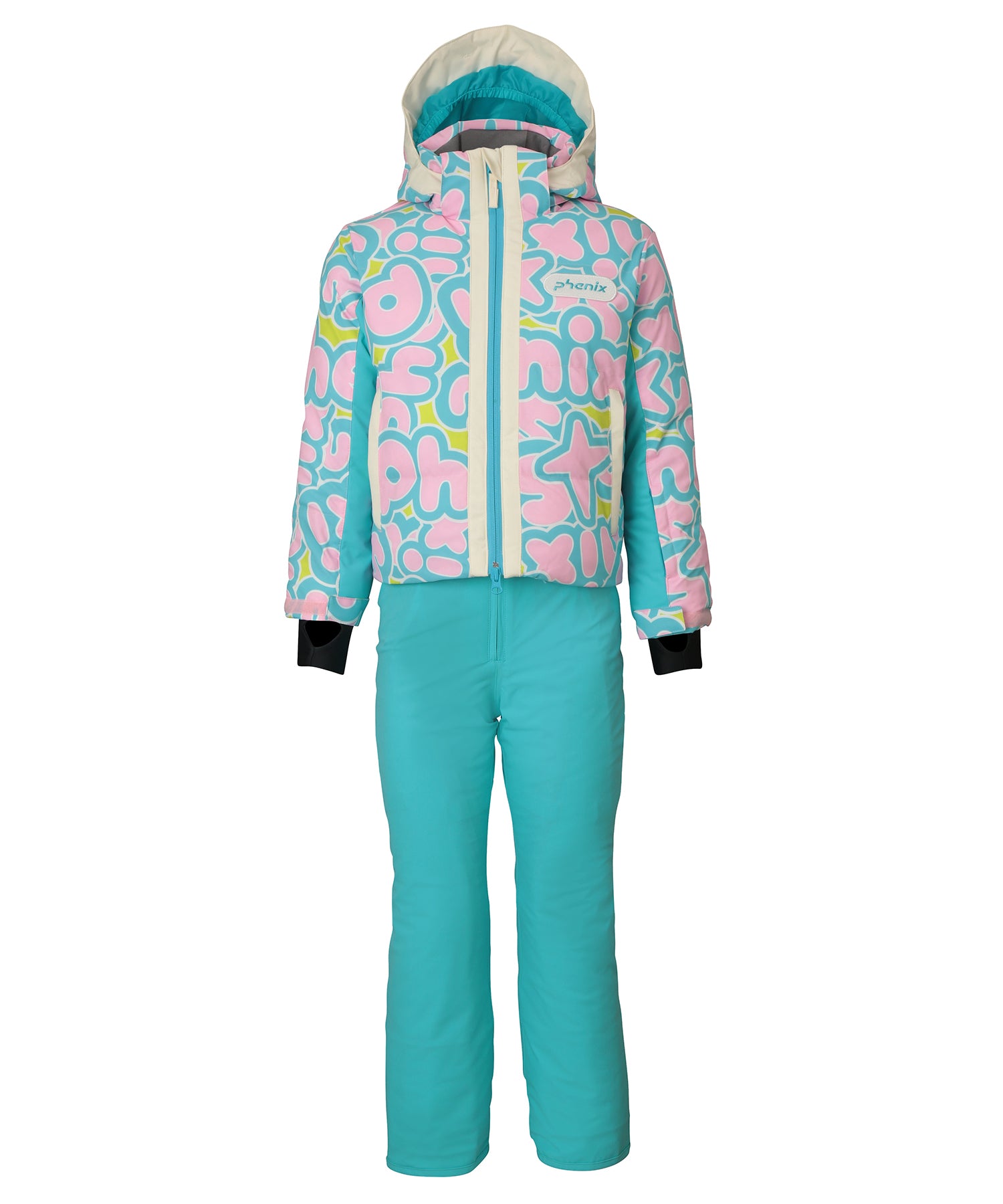 【KIDS/JUNIOR】Frosty Hop Jr Two-Piece / フロスティホップジュニアツーピース / phenix スキーウェア 26AW