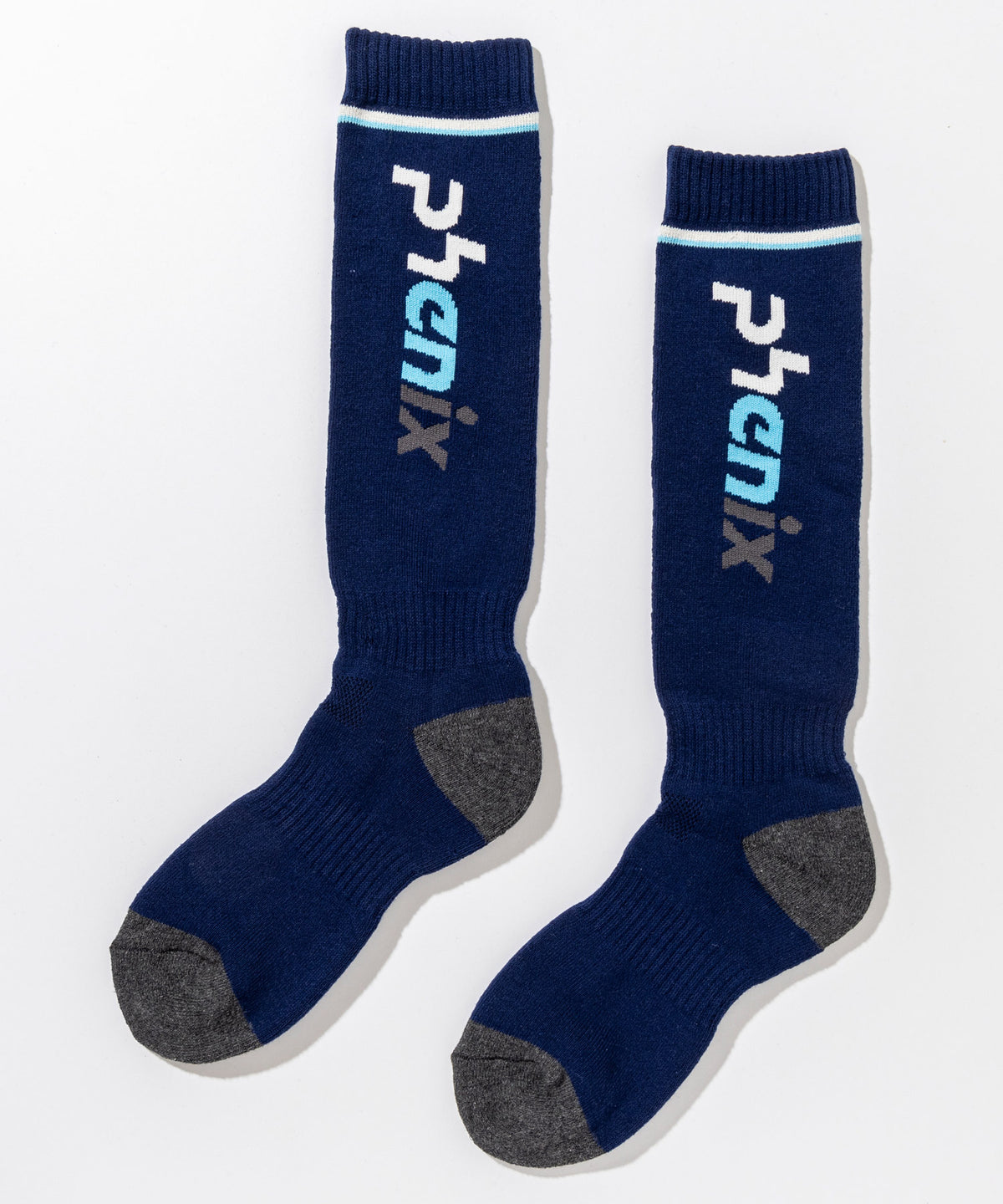 【WOMENS】Color Block Logo Ski Socks  カラーブロックロゴスキーソックス /phenixスキーウェア 25AW