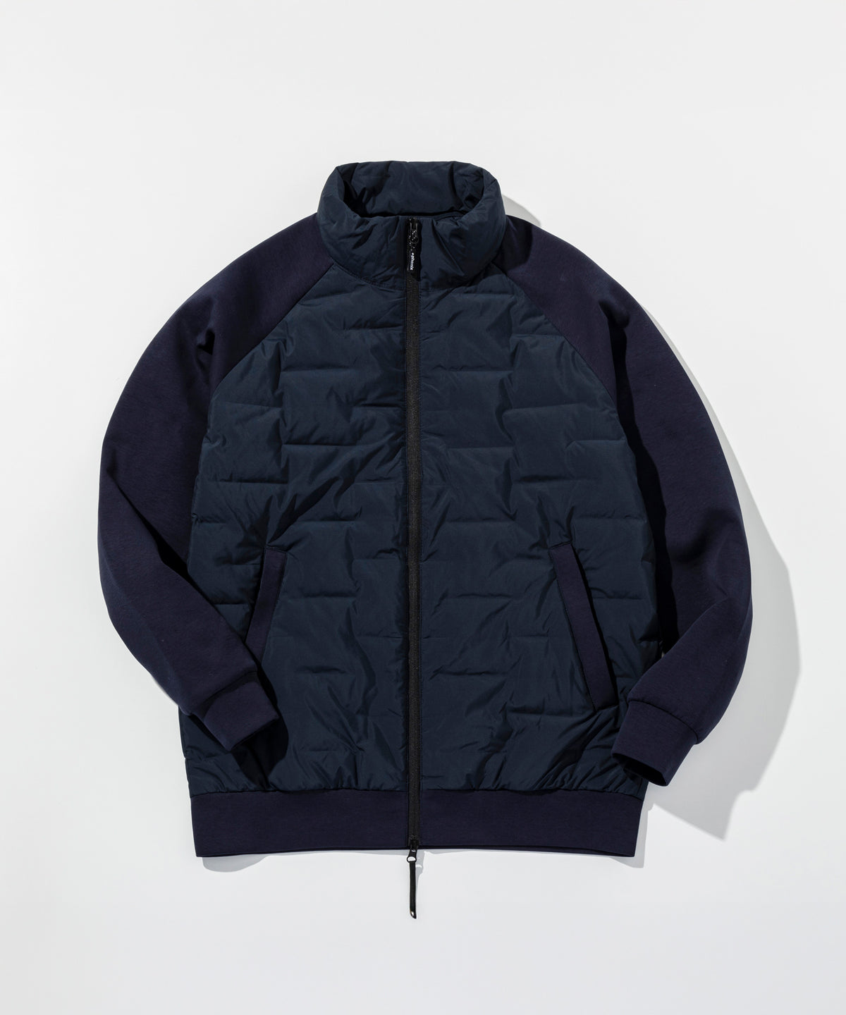 【MENS】HYBRID DOWN JACKET  ハイブリッドダウンジャケット / +phenix(プラスフェニックス)