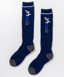 【MENS】Color Block Logo Ski Socks  カラーブロックロゴスキーソックス /phenixスキーウェア 25AW