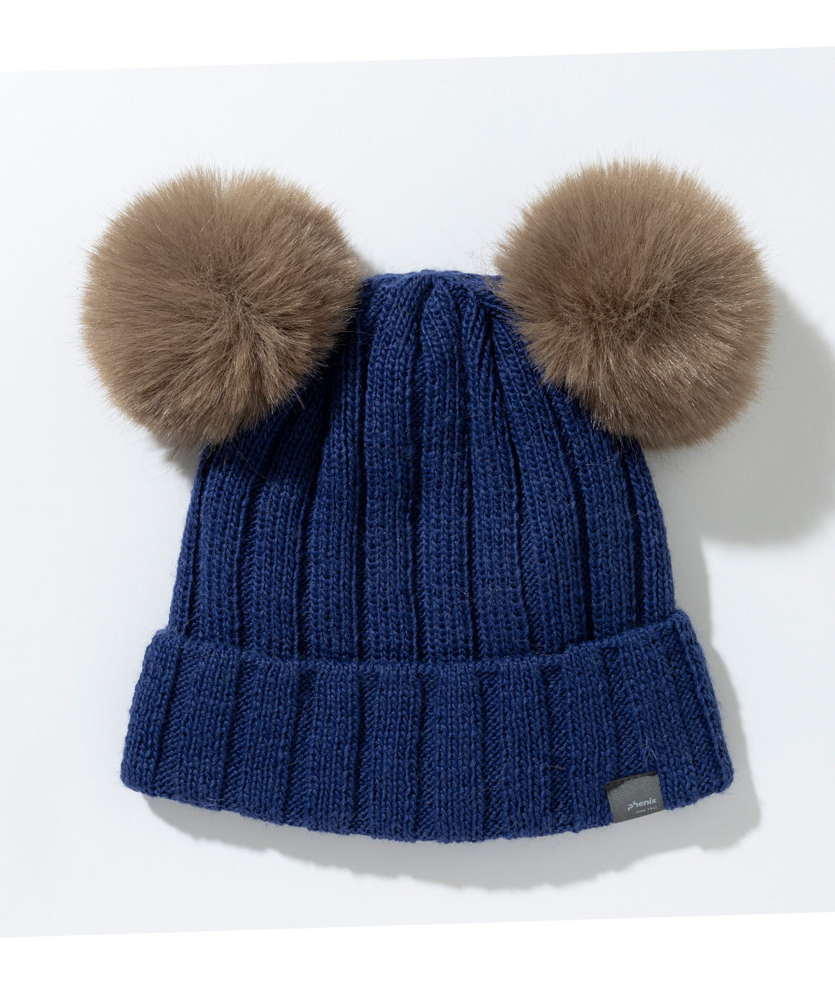 【KIDS/JUNIOR】Low Gauge Double Pompon Watch Hat  ローゲージダブルポンポンニットハット /phenixスキーウェア 25AW