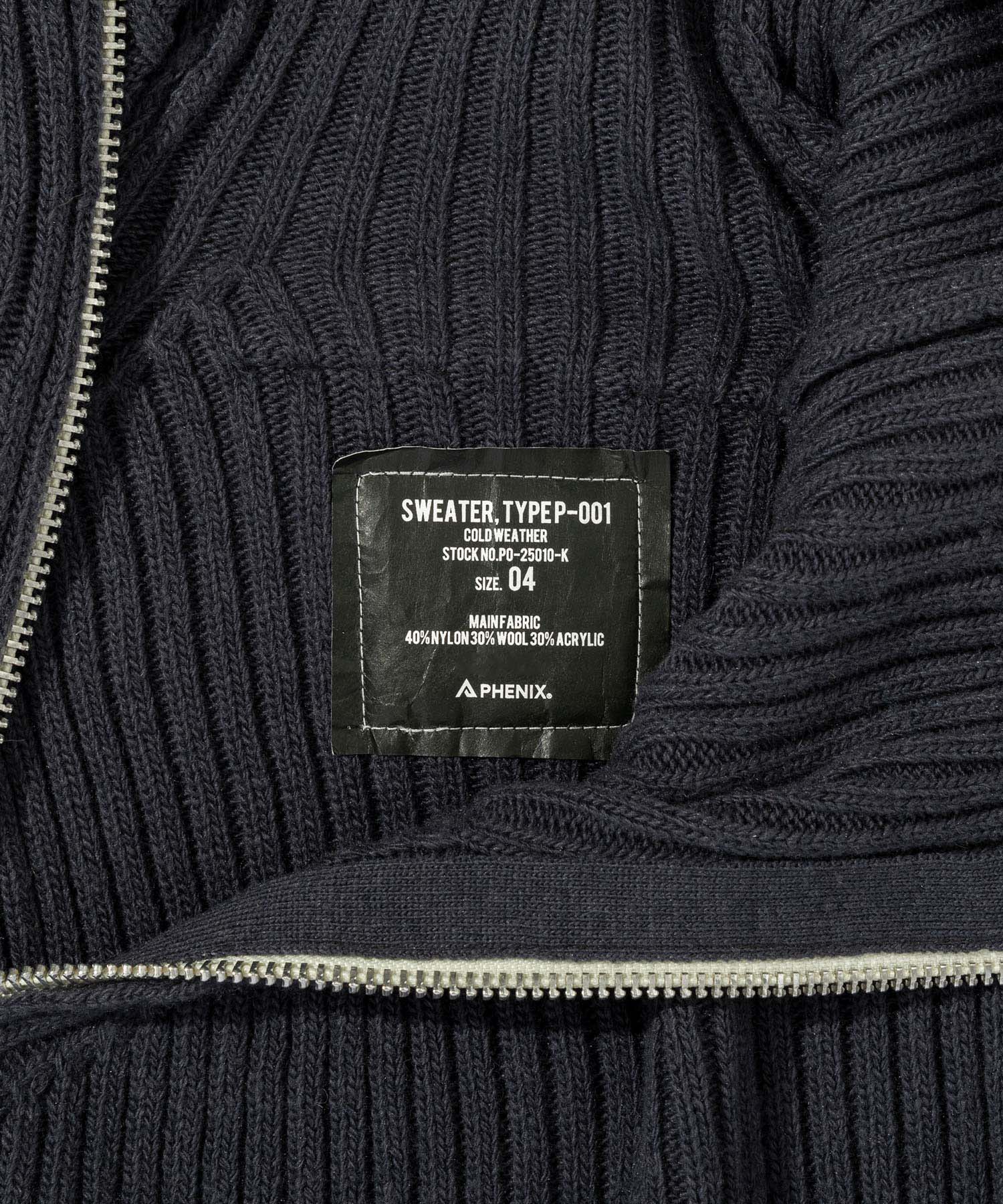 SWEATER, HOODED, TYPE P-001