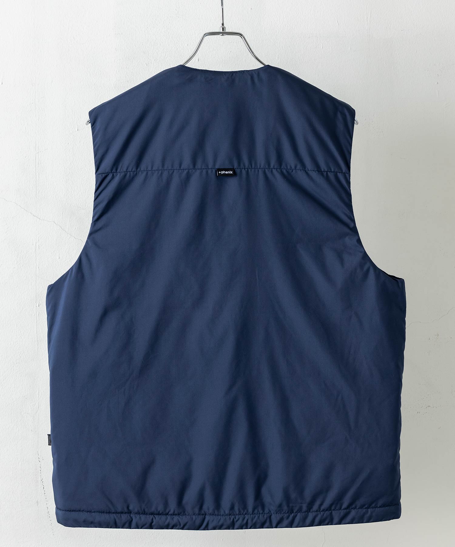 【MENS】INNER DOWN VEST インナー ダウン ベスト 炭素素材グラフェン +phenix(プラスフェニックス)