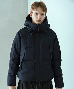 【MENS】FUSED QUILTING DOWN JACKET  フューズドキルティングダウンジャケット ウィンドストッパー / WINDSTOPPER(R) プロダクト by GORE TEX LABS / +phenix(プラスフェニックス)