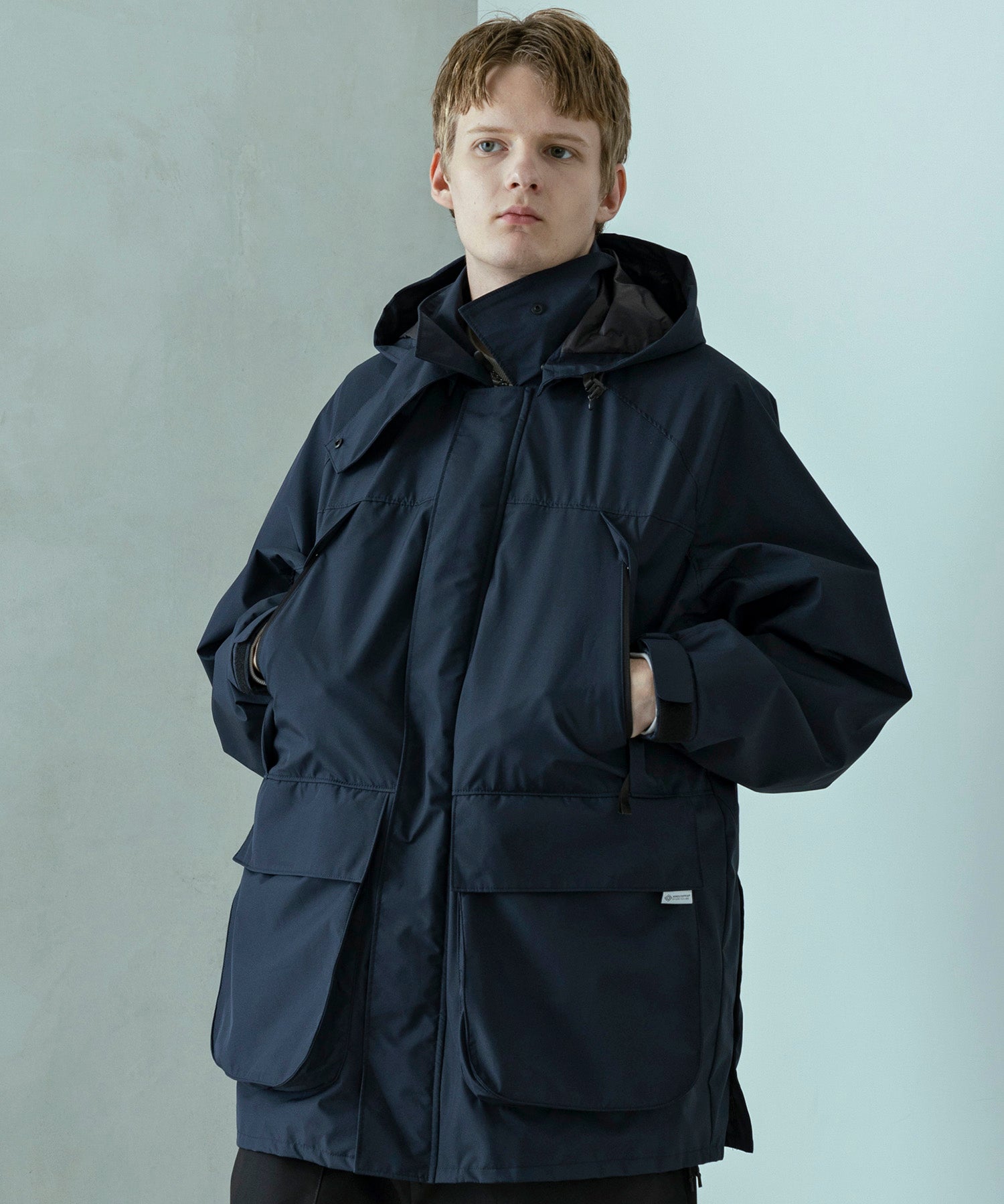 【MENS】FISHERMANS DOWN COAT フィッシャーマンズダウンコート / WINDSTOPPER(R) プロダクト by GORE TEX LABS / +phenix(プラスフェニックス)