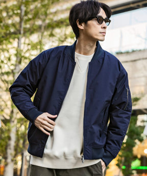 【MENS】BOMBER JACKET ボンバージャケット / 撥水 透湿 / +phenix(プラスフェニックス)