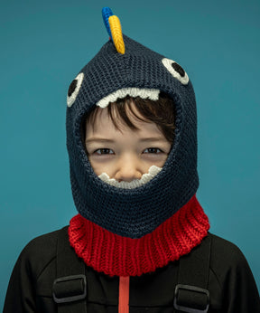 【KIDS/JUNIOR】Dinosaur Knit Hat ダイナソーニットハット / JUNIOR ACC / 子供用 ニットキャップ / phenixスキーウェア 24AW