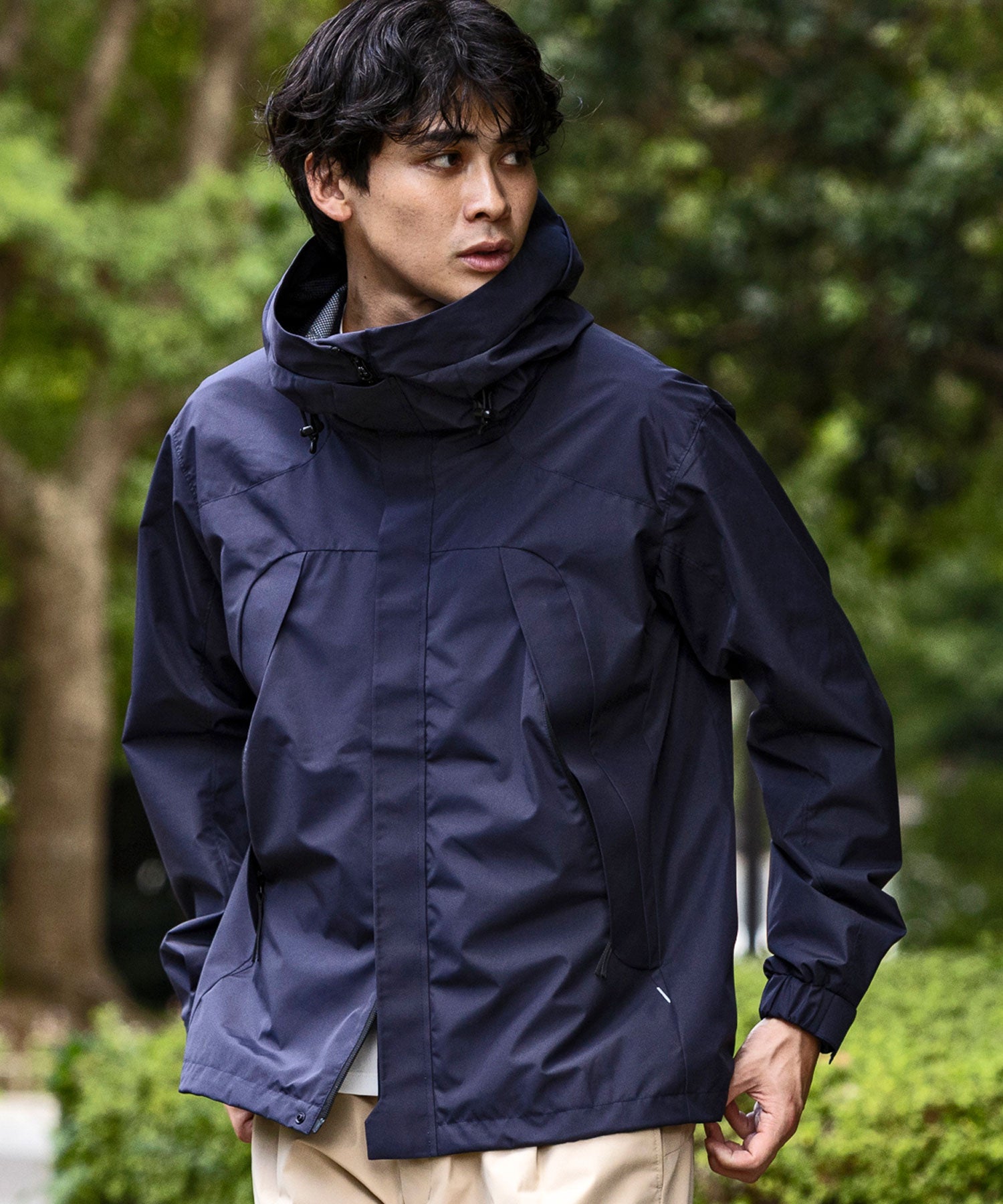 【MENS】FUSED FLAP JACKET フューズドフラップジャケット / WINDSTOPPER(R) プロダクト by GORE TEX LABS / +phenix(プラスフェニックス)