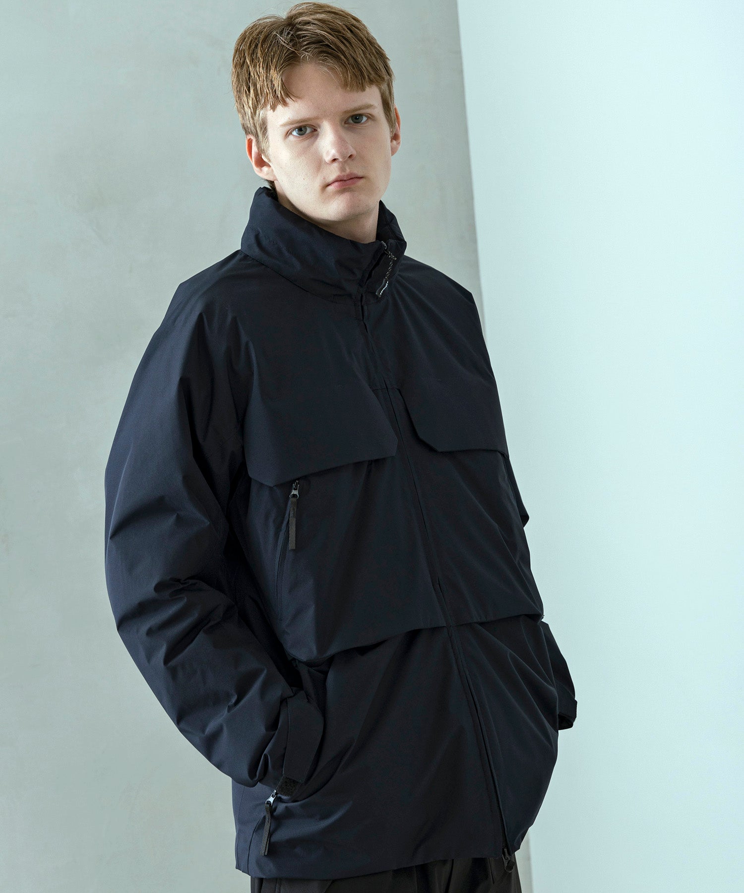 【MENS】INSULATION JACKET  インスレーションジャケット ウィンドストッパー / WINDSTOPPER(R) プロダクト by GORE TEX LABS / +phenix(プラスフェニックス)