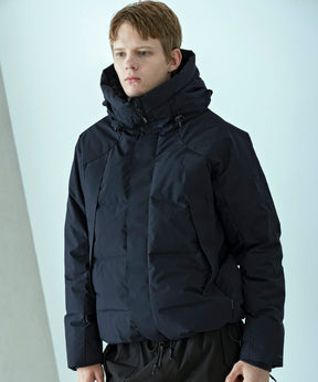 【MENS】FUSED QUILTING DOWN JACKET  フューズドキルティングダウンジャケット ウィンドストッパー / WINDSTOPPER(R) プロダクト by GORE TEX LABS / +phenix(プラスフェニックス)
