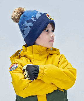 KIDS/JUNIOR】子供用スキーウェア ニットキャップ Snow Mountain 