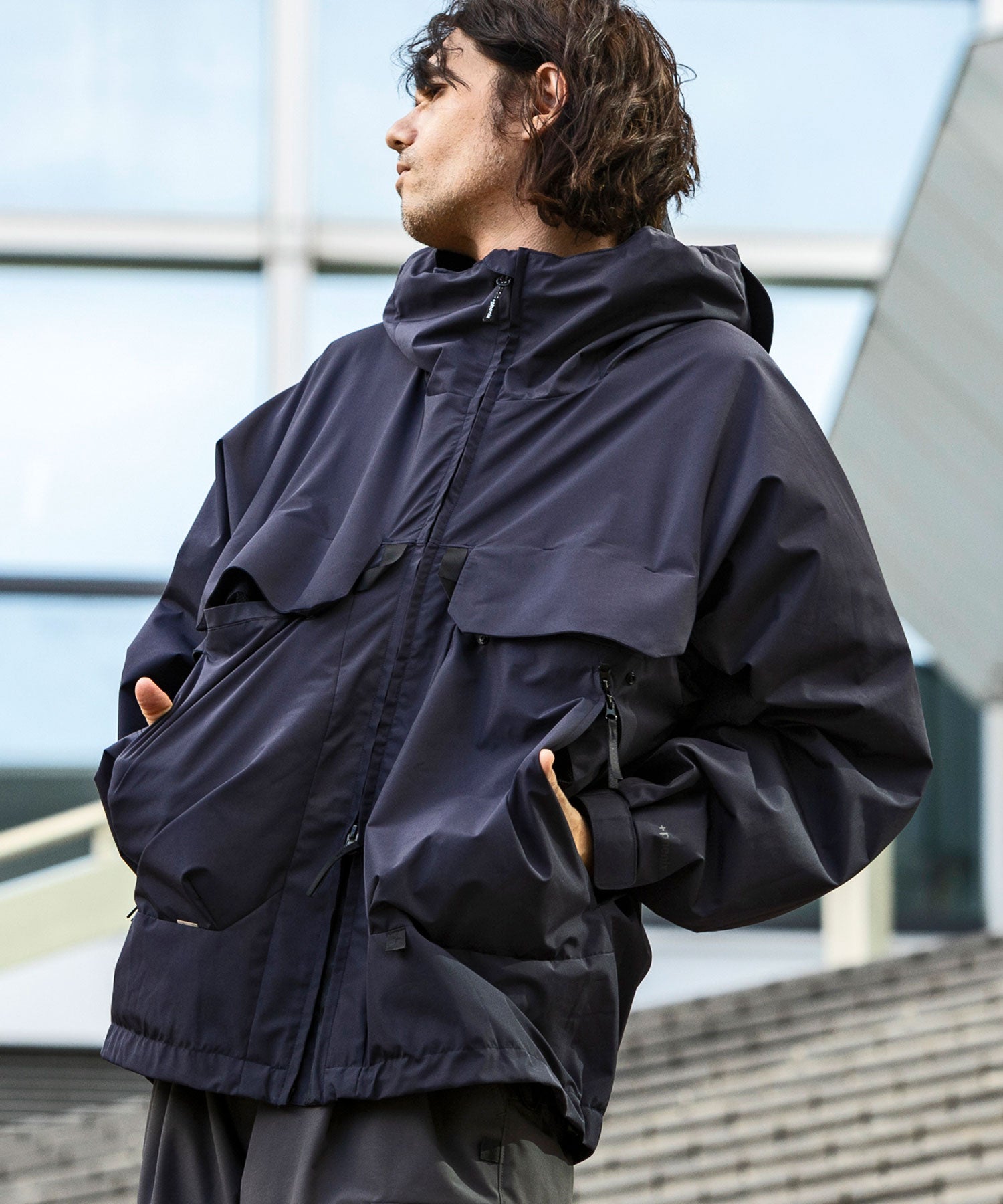 【MENS】FISHERMANS JACKET フィッシャーマンズジャケット / WINDSTOPPER(R) プロダクト by GORE TEX LABS / +phenix(プラスフェニックス)