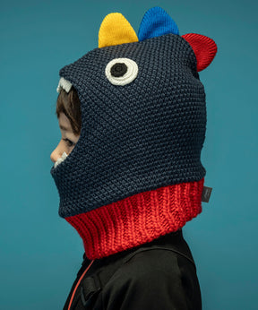 【KIDS/JUNIOR】Dinosaur Knit Hat ダイナソーニットハット / JUNIOR ACC / 子供用 ニットキャップ / phenixスキーウェア 24AW