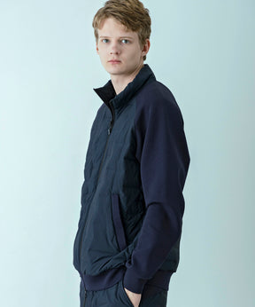 【MENS】HYBRID DOWN JACKET  ハイブリッドダウンジャケット / +phenix(プラスフェニックス)