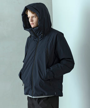 【MENS】DOWN JACKET  ダウンジャケット ウィンドストッパー / WINDSTOPPER(R) プロダクト by GORE TEX LABS / +phenix(プラスフェニックス)