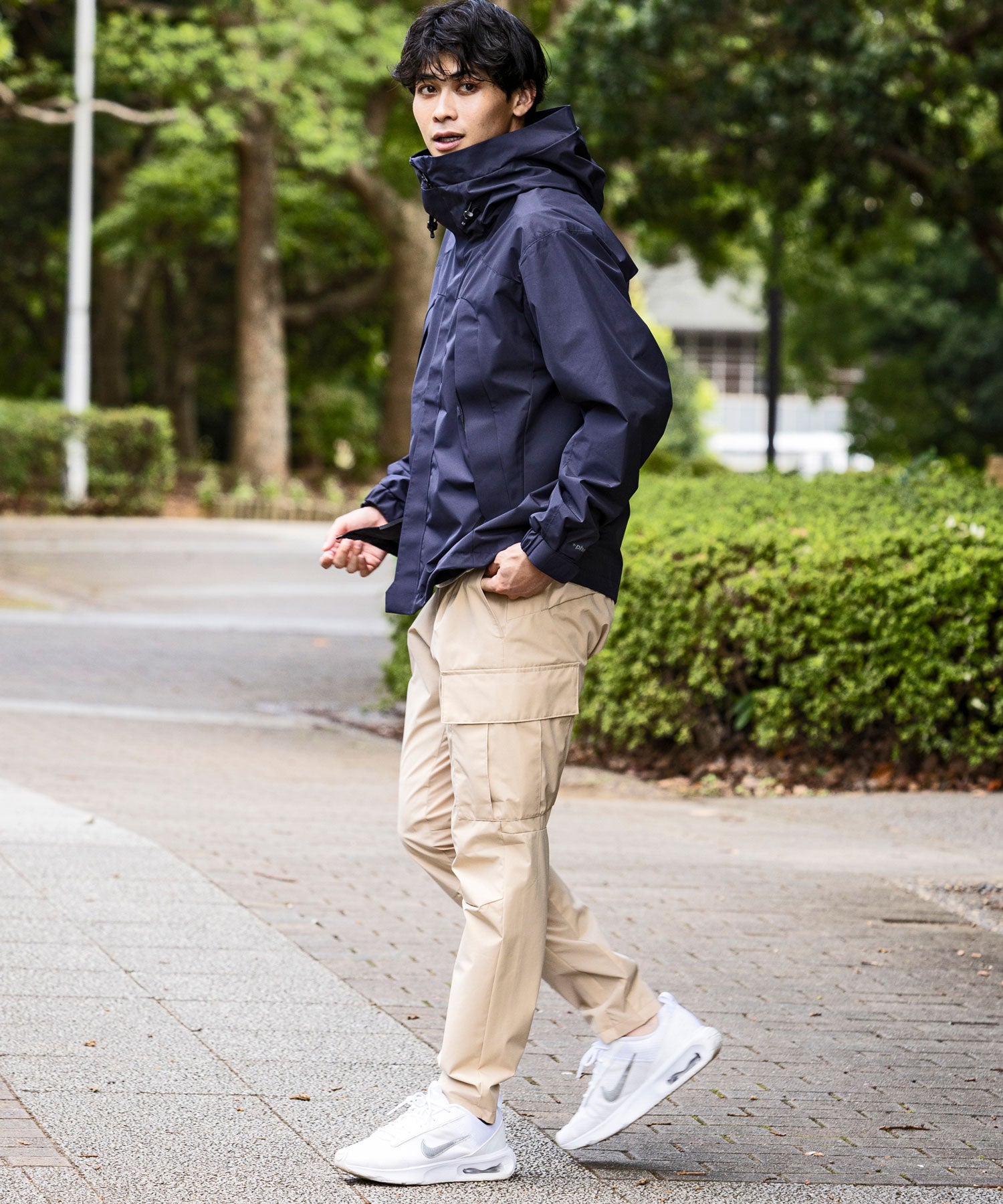 【MENS】FUSED FLAP JACKET フューズドフラップジャケット / WINDSTOPPER(R) プロダクト by GORE TEX LABS / +phenix(プラスフェニックス)