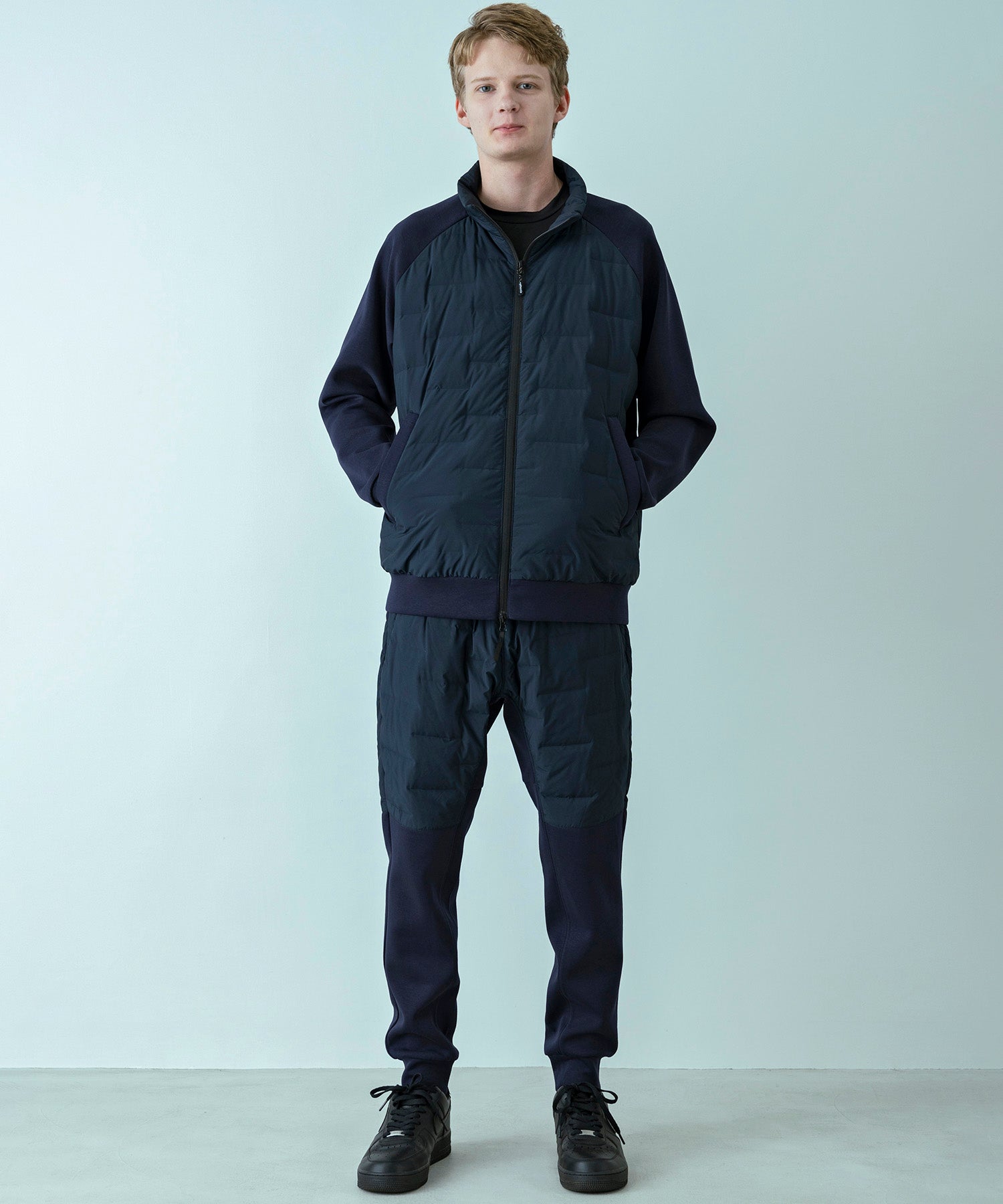 【MENS】HYBRID DOWN PANTS  ハイブリッドダウンパンツ / +phenix(プラスフェニックス)